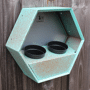 Susteelable wand plantenbak groen